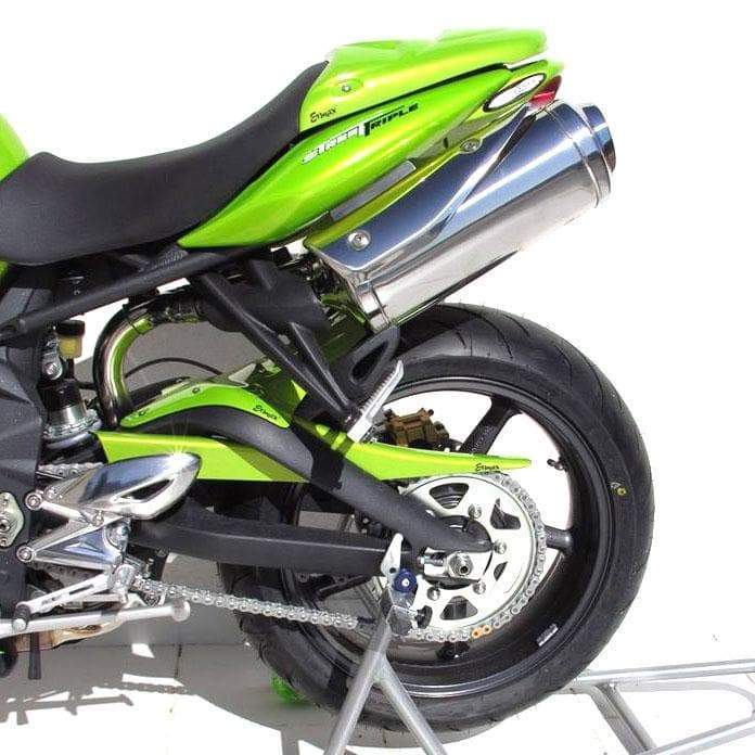 Hugger For Metallic Green (Roulette Green) For Triumph Street Triple 675 2008-2009