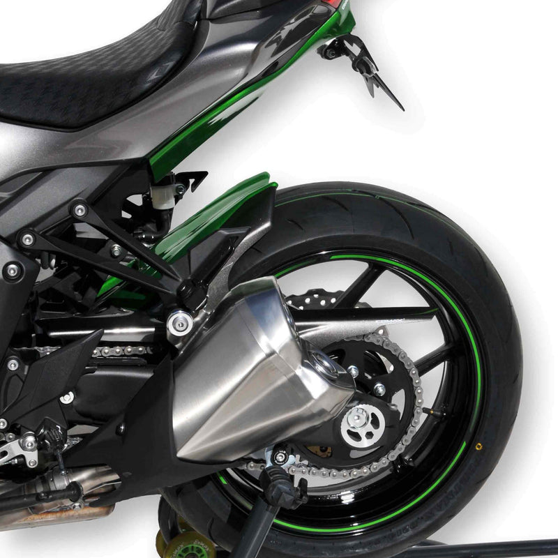 Hugger For Metallic Green/Metallic Grey (Golden Blazed Green/Graphite Grey) For Kawasaki Z 1000 2014-2014