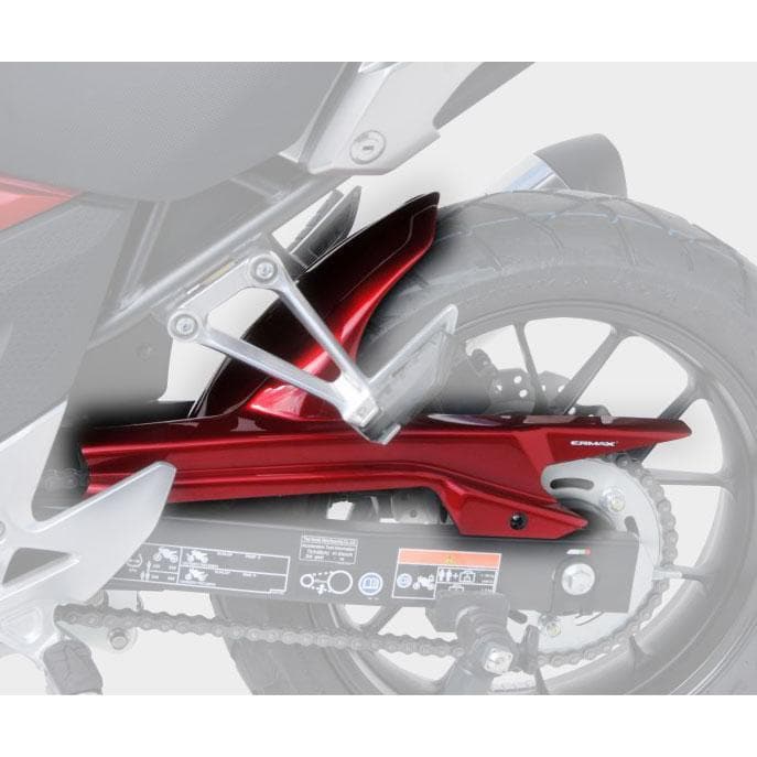 Hugger For Metallic Red (Candy Cromosphere) For Honda CB 500 X 2016-2018