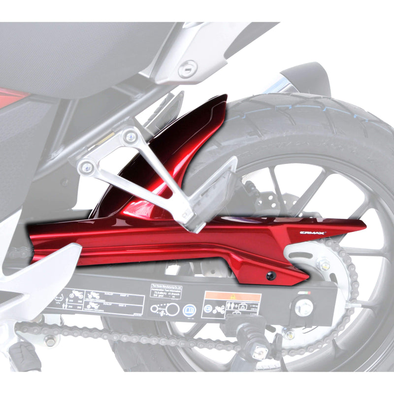 Hugger For Metallic Red (Millenium Red) For Honda CB 500 X 2016-2018