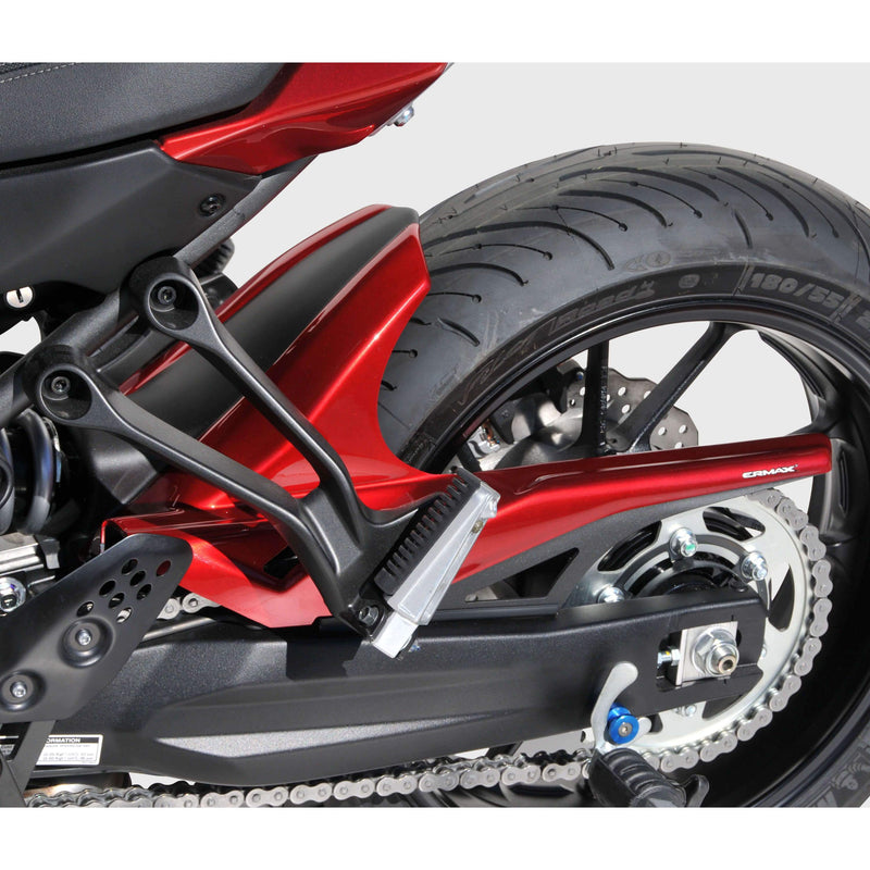 Hugger For Metallic Red/Matte Black (Radical Red/Matte Black) For Yamaha MT-07 2016-2018