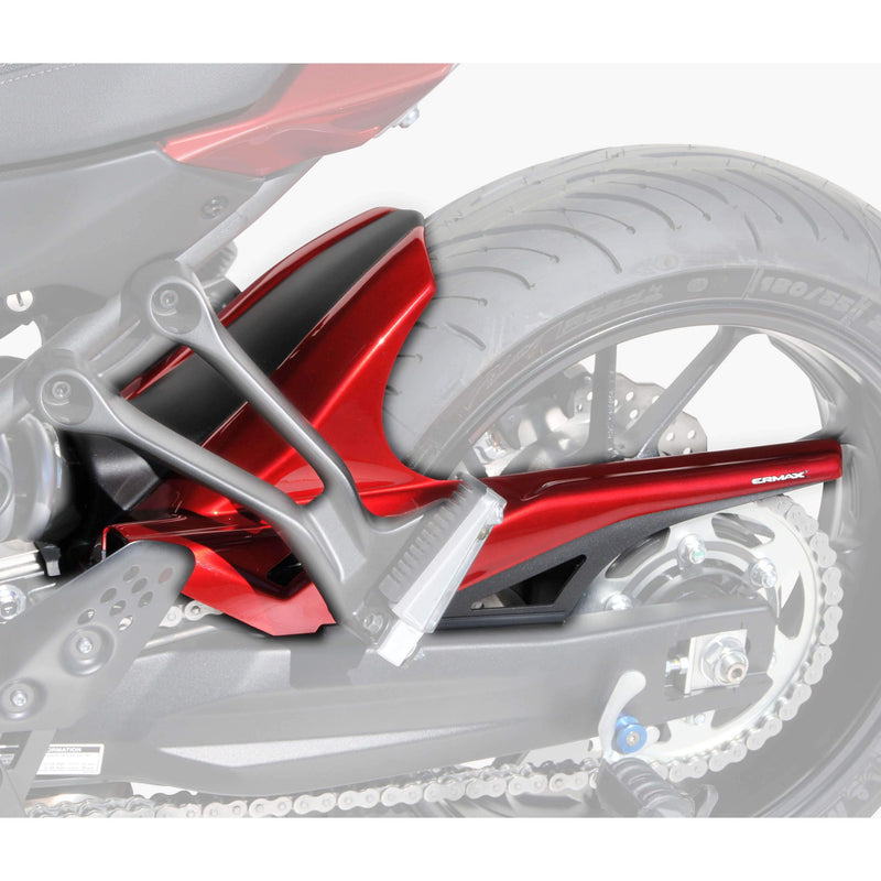 Hugger For Metallic Red/Matte Black (Radical Red/Matte Black) For Yamaha MT-07 2016-2018