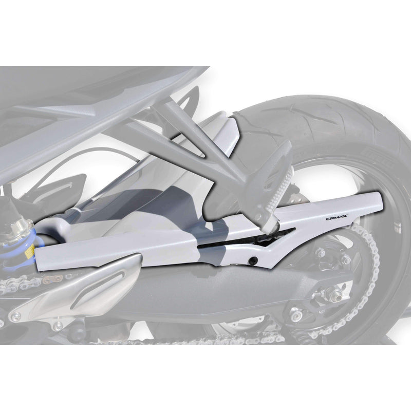 Hugger For Metallic White (Crystal White) For Triumph Street Triple 675 2013-2015