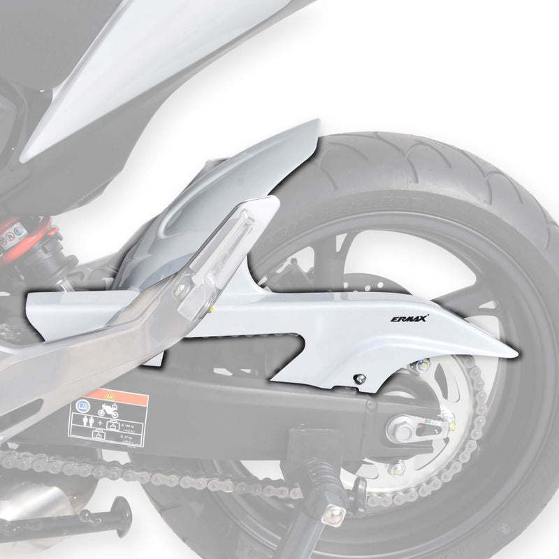 Hugger For Metallic White (Pearl Cool White) For Honda CB 600 F Hornet 2011-2012