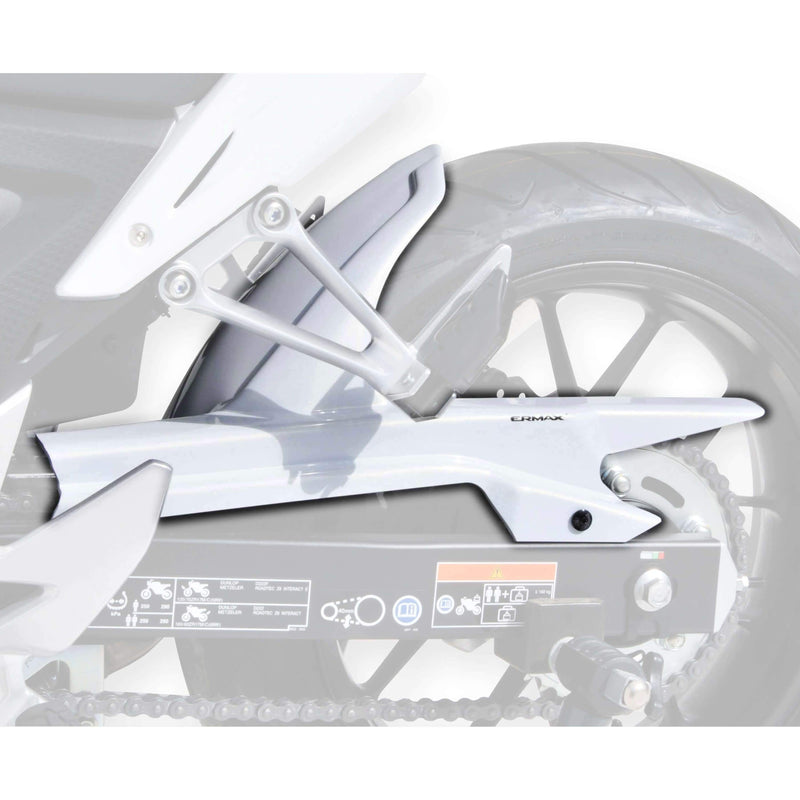 Hugger For Metallic White (Pearl Himalaya White) For Honda CB 500 F 2013-2015