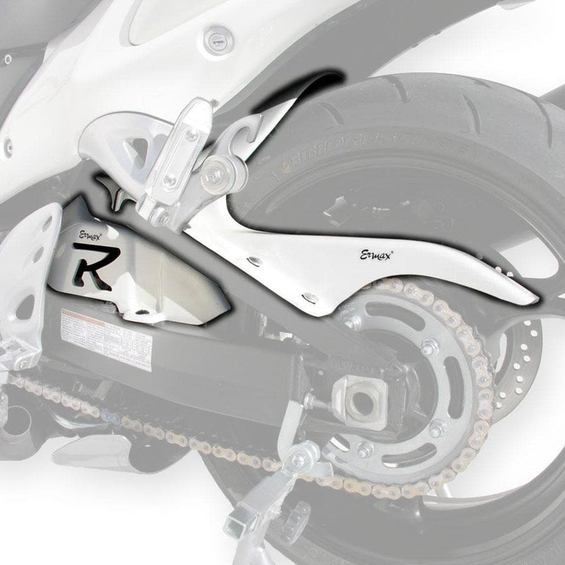 Hugger For Metallic White (Pearl Mirage White) For Suzuki Hayabusa GSX1300R 2010-2011