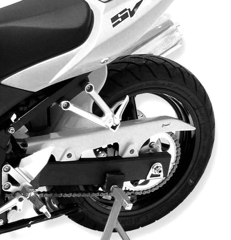 Hugger For Metallic White (Pearl Mirage White) For Suzuki SV 650 N 2010-2011