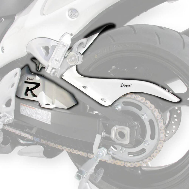 Hugger For Metallic White (Pearl Still White) For Suzuki Hayabusa GSX1300R 2009-2009