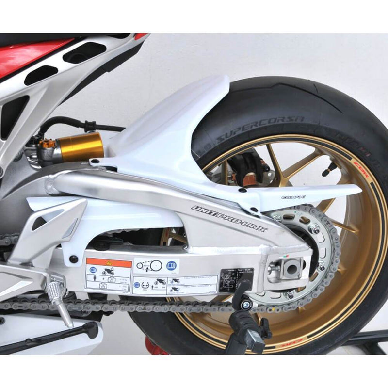 Hugger For Metallic White (Pearl Sunbeam White) For Honda CBR 1000 RR 2012-2016