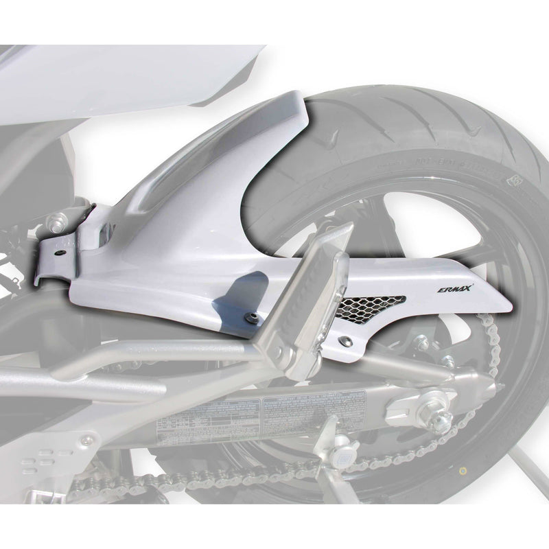 Hugger For Metallic White (Pearl White) For Kawasaki ER-6F 2011-2011