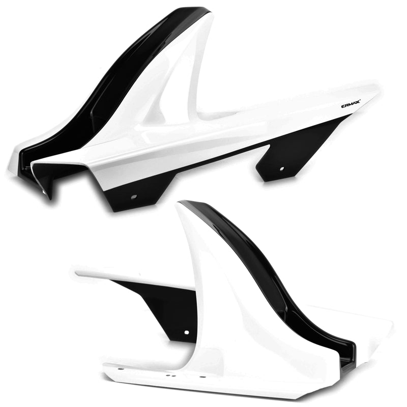 Hugger For Metallic White/Metallic Black (Pearl Stardust White/Spark Black) For Kawasaki Z 800 2013-2013