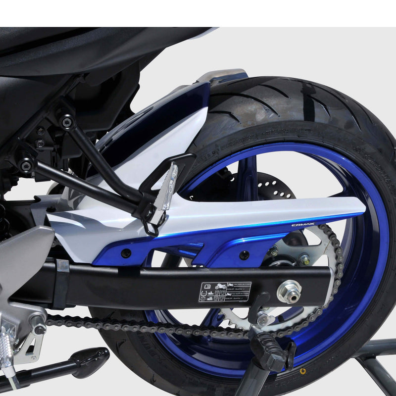 Hugger For Metallic White/Metallic Blue (Pearl Glacier White/Pearl Vigour Blue) For Suzuki SV 650 N 2016-2018