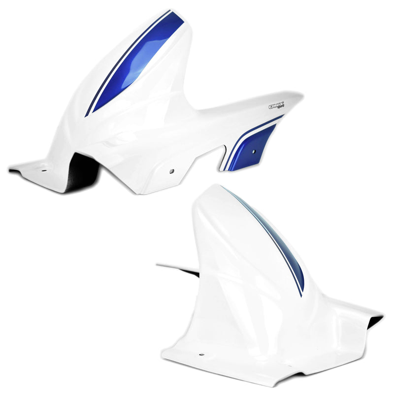 Hugger For Metallic White/Metallic Blue (Pearl Glacier White/Pearl Vigour Blue) For Suzuki SV 650 N 2016-2018