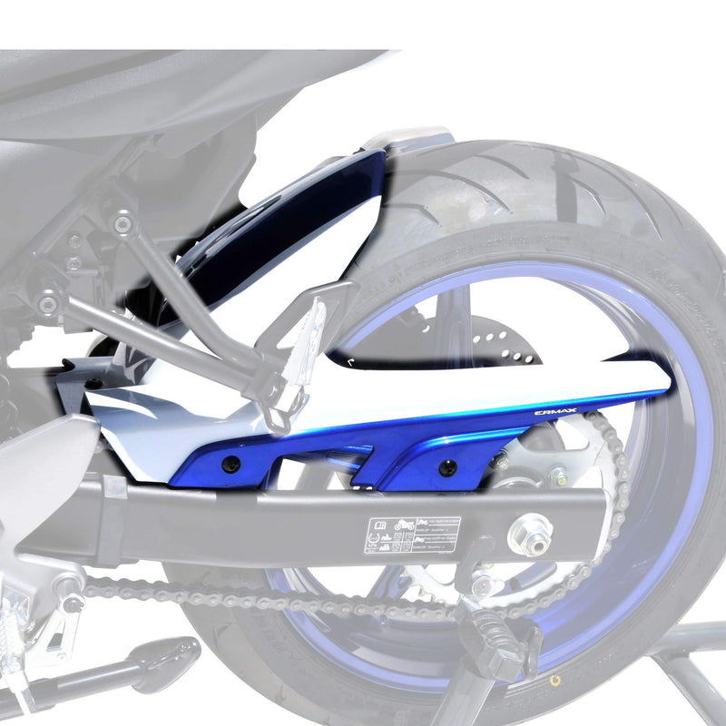 Hugger For Metallic White/Metallic Blue (Pearl Glacier White/Pearl Vigour Blue) For Suzuki SV 650 N 2016-2018