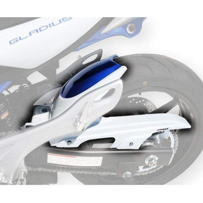 Hugger For Metallic White/Metallic Blue (Pearl Still White/Triton Blue) For Suzuki SFV 650 Gladius 2009-2009