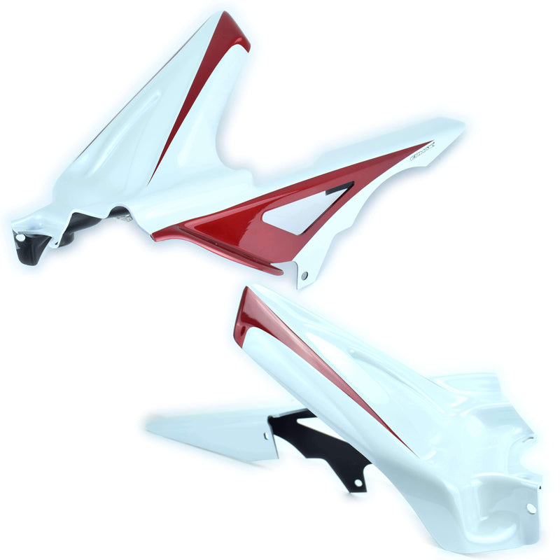 Hugger For Metallic White/Metallic Burgundy (Pearl Cool White/Pearl Sienna Red) For Honda CB 1000 R 2011-2017