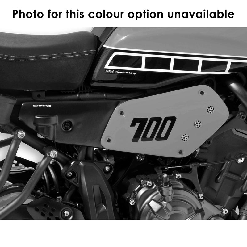 Infill Panels For Matt Black/Metallic Grey (Blackmax/Garage Metal) For Yamaha XSR 700 2016-2018