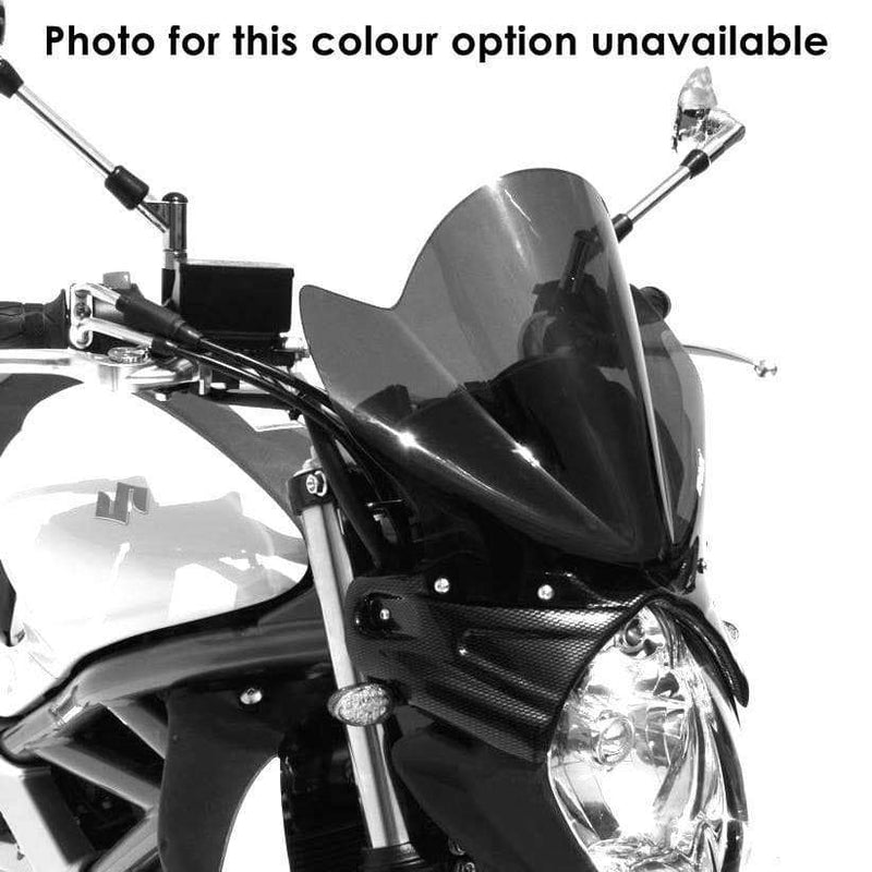 Nose Fairing Black with Black Screen For Suzuki SFV 650 Gladius 2009-2015