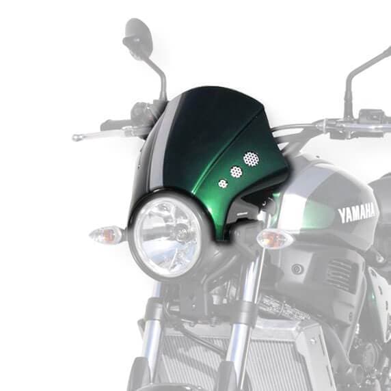 Nose Fairing For Metallic Green/Metallic Grey (Forest Green/Metallic Grey) For Yamaha XSR 700 2016-2018