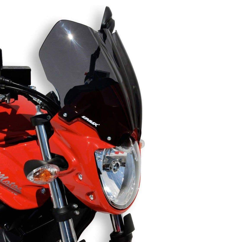 Nose Fairing For Metallic Red with Dark Smoke Screen For Suzuki GSF 650 Bandit 2009-2015