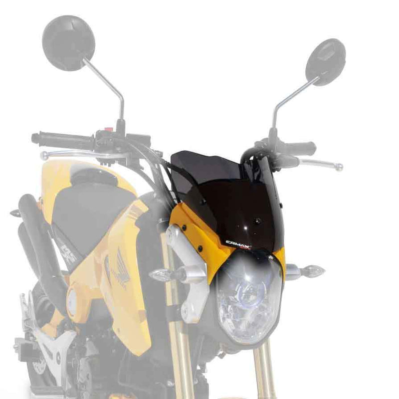 Nose Fairing For Yellow with Dark Smoke Screen For Honda MSX 125 2013-2016