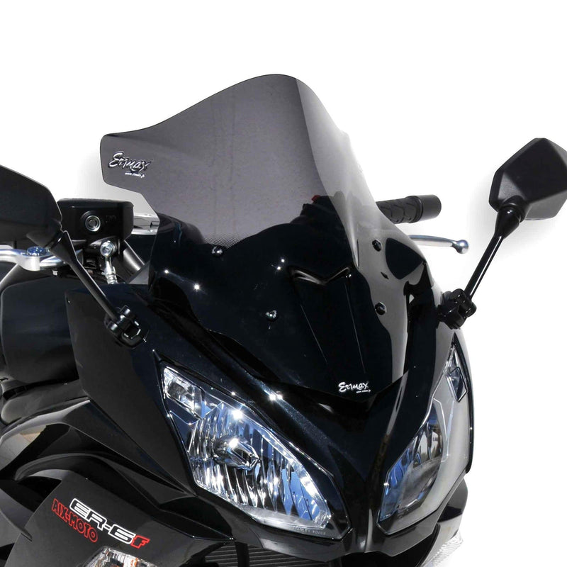 Racing Screen Black For Kawasaki ER-6F 2012-2016