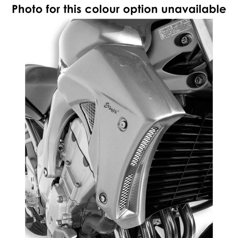 Radiator Cheeks For Gloss Black (Diablo Black) For Yamaha FZ6 2004-2004