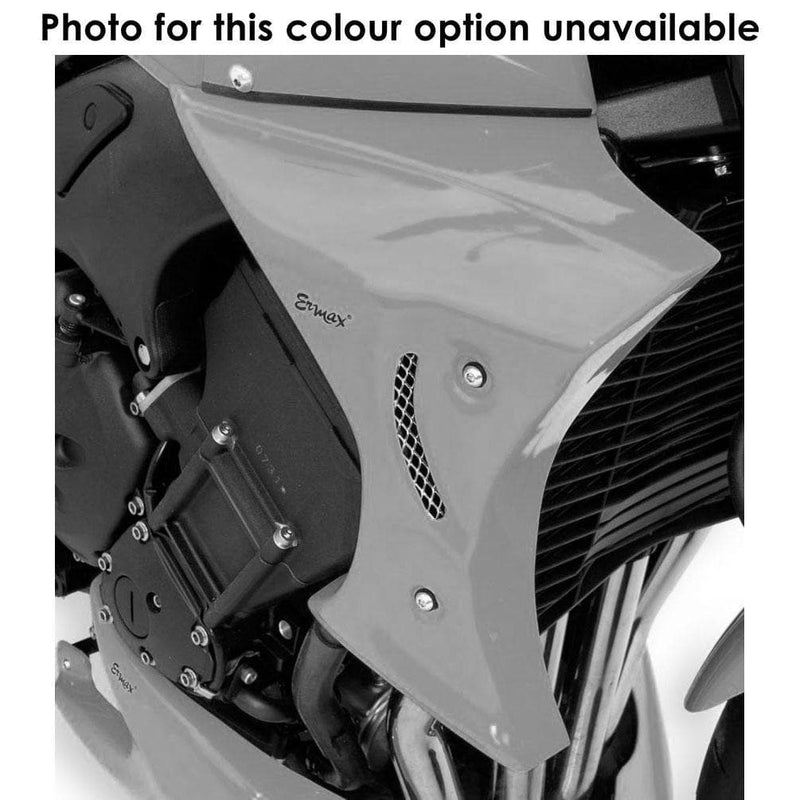 Radiator Cheeks For Gloss Black (Midnight Black) For Yamaha FZ1 2006-2015