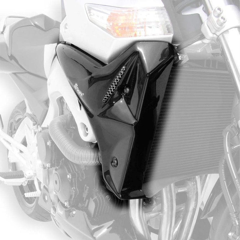 Radiator Cheeks For Gloss Black (Pearl Nebular Black) For Suzuki GSR 600 2008-2011