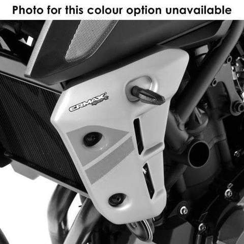 Radiator Cheeks For Gloss Metallic Blue/Gloss Metallic Black (Yamaha Blue/Met Black) For Yamaha MT-07 2018-2020