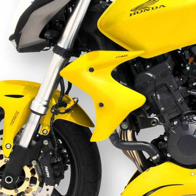 Radiator Cheeks For Light Metallic Yellow (Pearl Sprint Yellow) For Honda CB 600 F Hornet 2011-2011