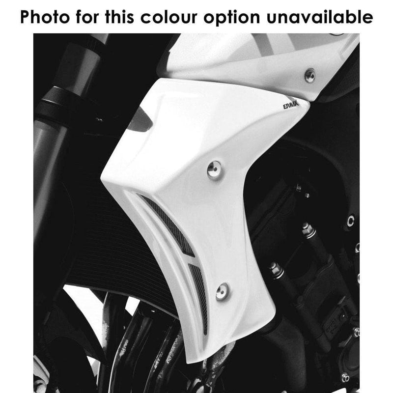 Radiator Cheeks For Matt Grey (Matte Grey Metallic) For Yamaha FZ8 2012-2014