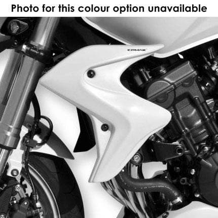 Radiator Cheeks For Matt Metallic Grey (Matte Cynos Grey) For Honda CB 600 F Hornet 2012-2013