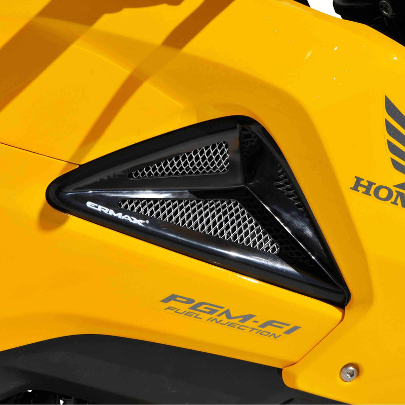 Radiator Cheeks For Metallic Black (Asteroid Black) For Honda MSX 125 2013-2015