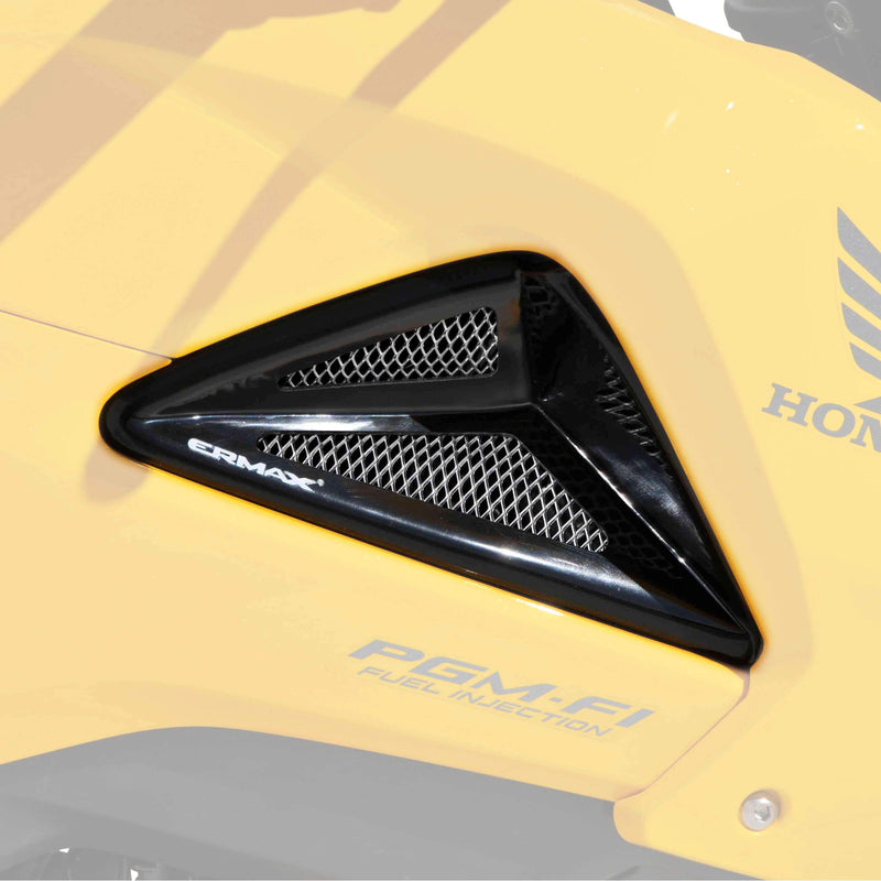 Radiator Cheeks For Metallic Black (Asteroid Black) For Honda MSX 125 2013-2015