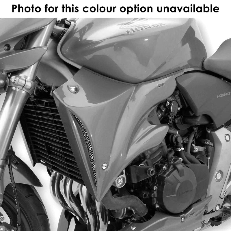 Radiator Cheeks For Metallic Black (Diablo Black) For Honda CB 600 F Hornet 2007-2010