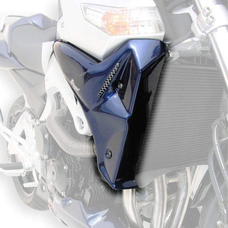 Radiator Cheeks For Metallic Blue (Candy Indy Blue) For Suzuki GSR 600 2006-2011