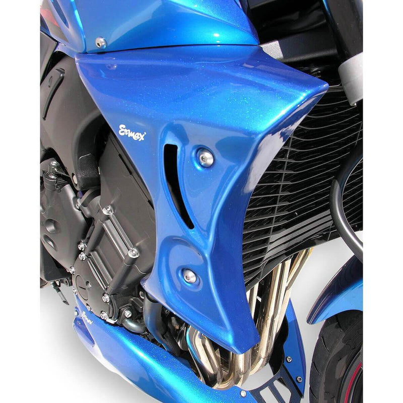 Radiator Cheeks For Metallic Blue (Yamaha Blue) For Yamaha FZ1 2010-2010