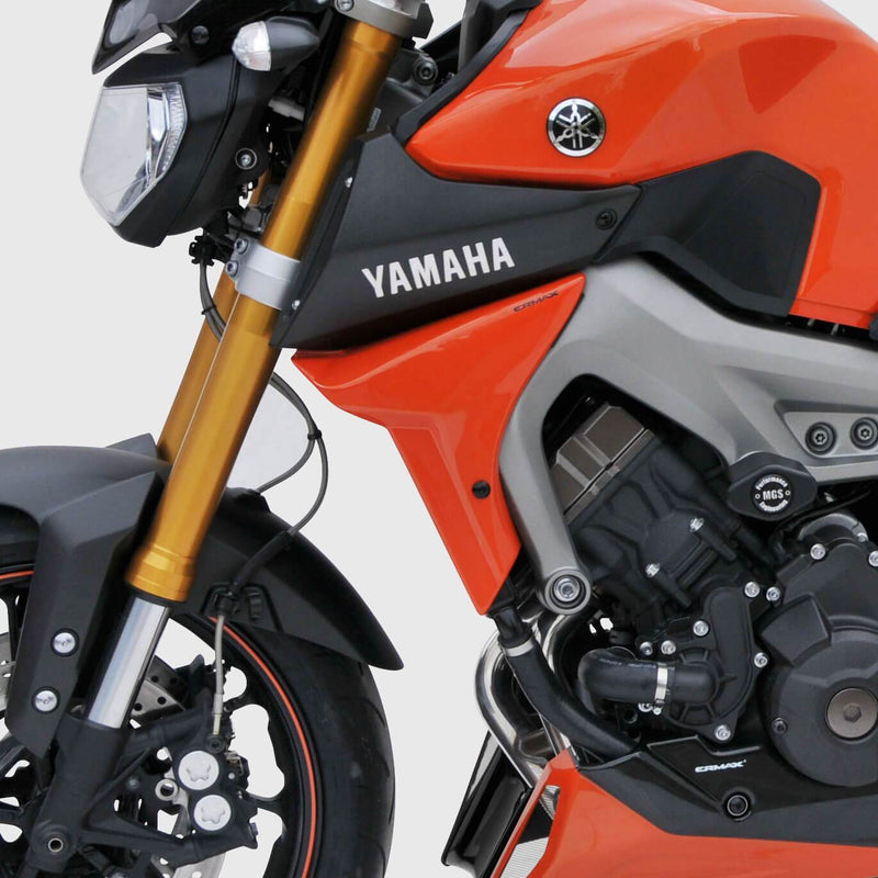 Radiator Cheeks For Metallic Orange (Blazing Orange) For Yamaha MT-09 2014-2015