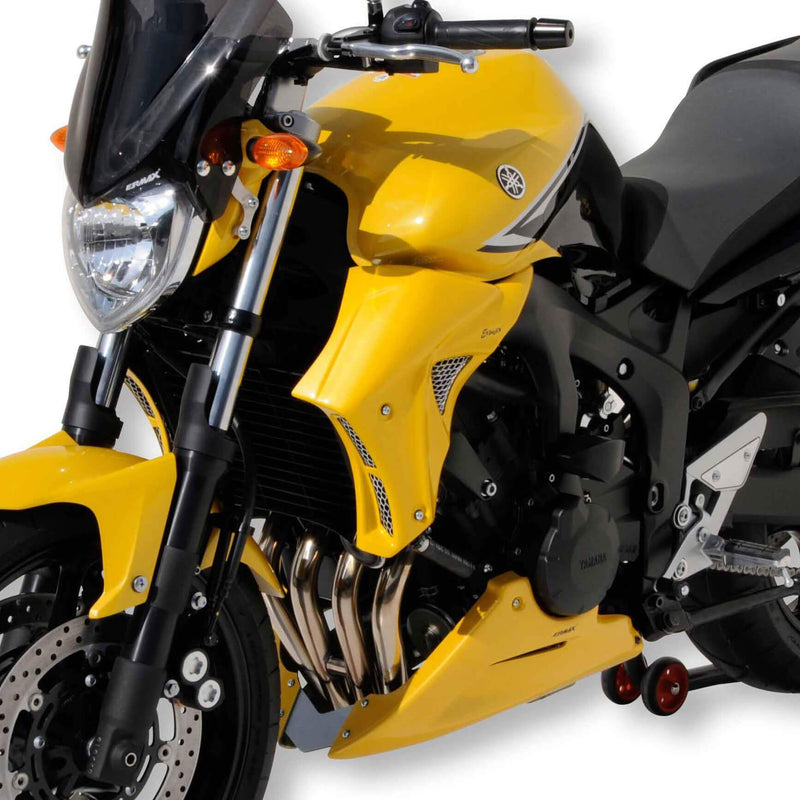 Radiator Cheeks For Metallic Yellow (Extreme Yellow) For Yamaha FZ6 2009-2010