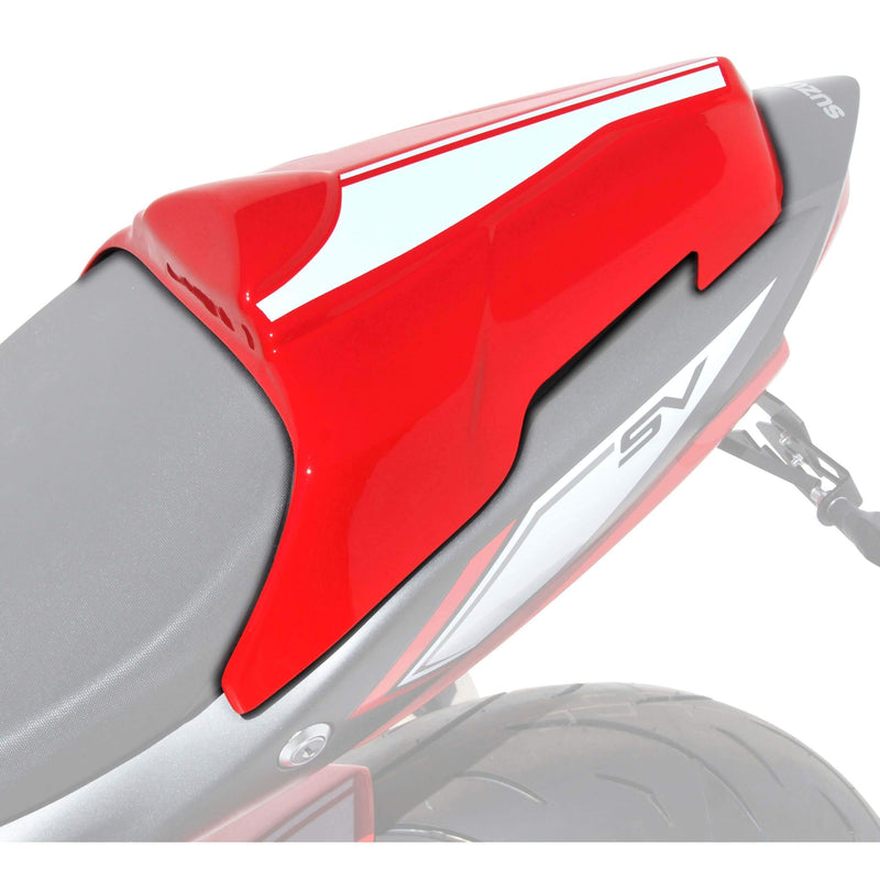 Seat Cowl For Metallic Red/Metallic White (Mirage Red/Glacier White) For Suzuki SV 650 N 2016-2018