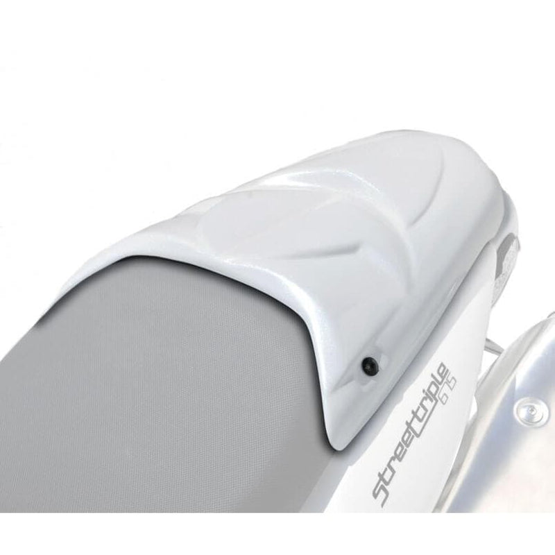 Seat Cowl For Metallic White (Crystal White) For Triumph Street Triple 675 R 2012-2012