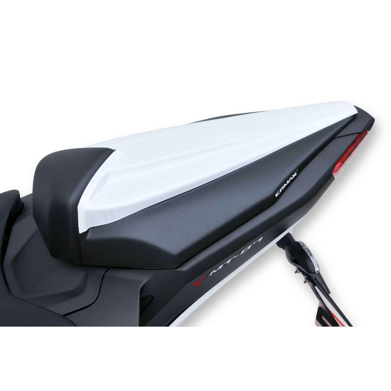 Seat Cowl For Metallic White/Matte Black (Bluish White Cocktail) For Yamaha MT-07 2014-2015