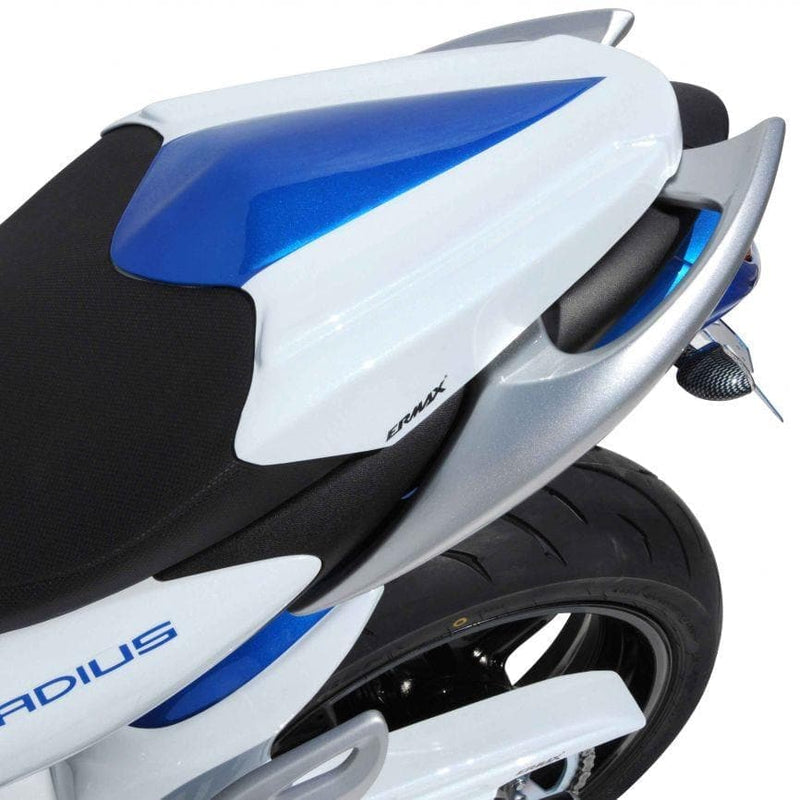 Seat Cowl For Metallic White/Met Blue (Pearl Still White/Deep Blue) For Suzuki SFV 650 Gladius 2010-2010