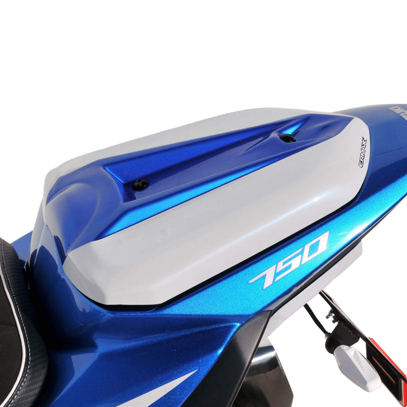 Seat Cowl For Metallic White/Metallic Blue (Triton Blue/Pearl Glacier White) For Suzuki GSR 750 2013-2015