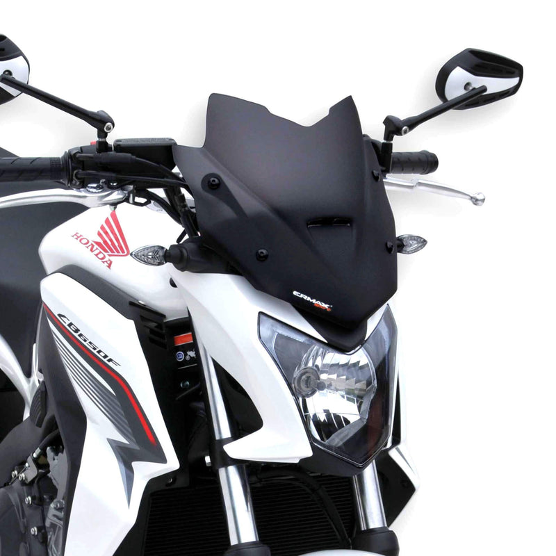 Sport Screen Satin Black For Honda CB 650 F 2014-2016