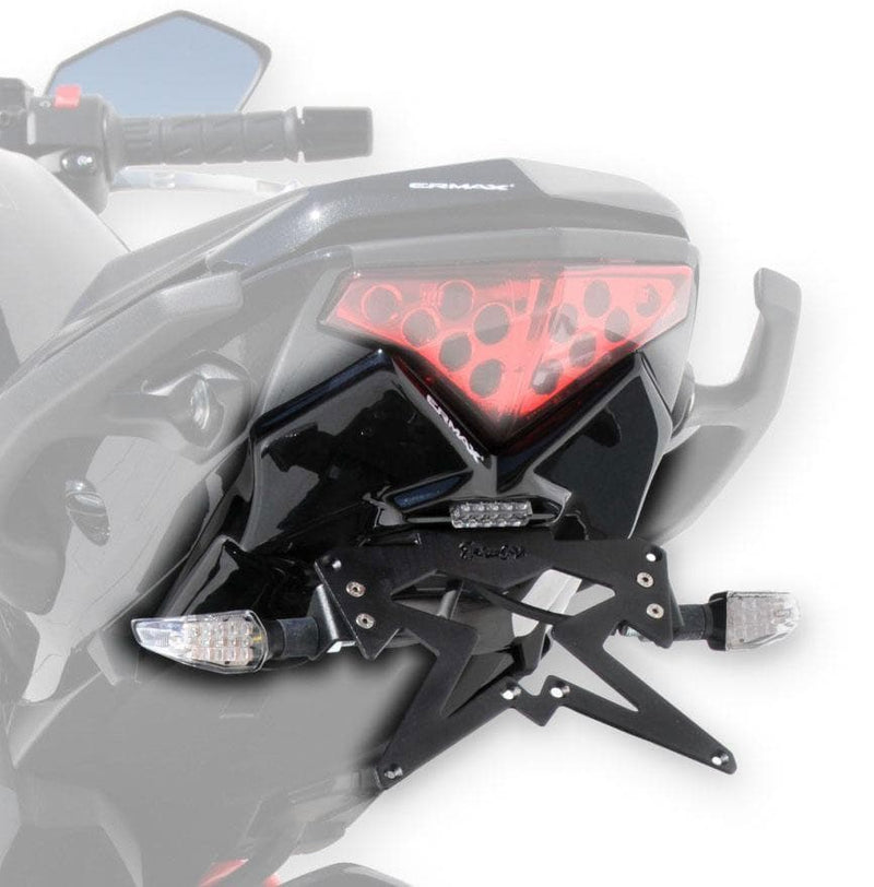 Undertray For Metallic Black (Spark Black) For Kawasaki ER-6F 2012-2016