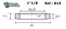 Headset Bearing - 30.15 X 41 X 6.5/7.1 MM | 45°/90°