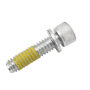 4 Pack Shc Screws 1/4-20X1 Inch W/Washer / Zinc