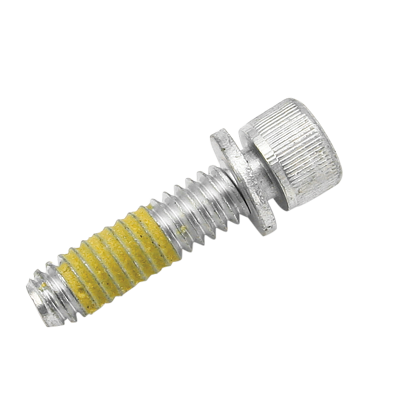 4 Pack Shc Screws 1/4-20X1 Inch W/Washer / Zinc